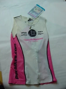 NWT - LOUIS GARNEAU SHARK PRO SLEEVELESS CYCLING JERSEY - WOMEN'S MEDIUM - Picture 1 of 5