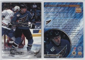 1997-98 Pacific Crown Collection Silver Adam Oates #37 HOF