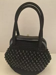 Vintage crocheted and beaded purse circa 1930’s-1940’s - Picture 1 of 11