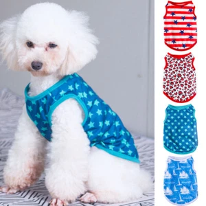 Pet Dog Cat Clothes Summer Puppy T Shirt Clothing Small Dogs Chihuahua Vest↑ - Picture 1 of 25