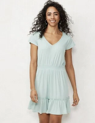Lauren Conrad Women's Plus Size XXL Mint Green Knee Length Tunic Dress — 第 1/4 张图片