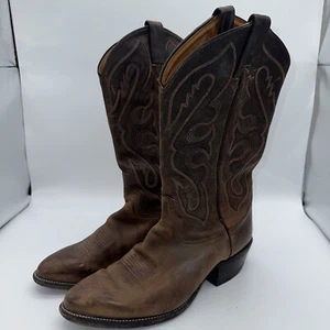 Vintage Tony Lama Bay Apache Western Cowboystiefel Größe 9D Damen - Bild 1 von 14