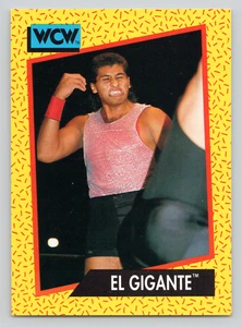 Trade Card 1991 WCW El Gigante #88 Wrestling Turner Home Entertainment Impel - Picture 1 of 2