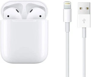 Apple AirPods con custodia di ricarica tramite cavo - Foto 1 di 3