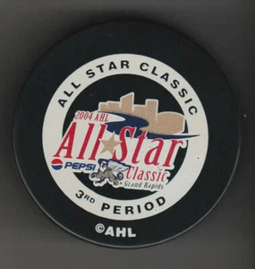 Grand Rapids Griffins 2004 AS AHL ALL STAR GAME Andrews 3rd Period Puck GRIFFIN - Bild 1 von 2
