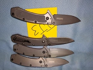 4 Kershaw Knives Camping   airport confiscation        Lot JJ3 - Picture 1 of 3