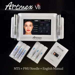 MTS PMU System Artmex V8 Permanent Makeup Tattoo Pen Machine EyeBrow Lip Rotary
