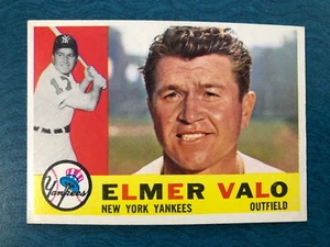 1960 TOPPS BASEBALL CARD ELMER VALO #237 (NM) - Foto 1 di 2
