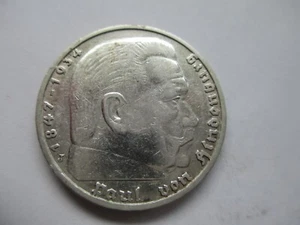 german ww2 5 mark silver coins - Picture 1 of 2