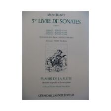 Blavet Michel 3e Book Sonatas Volume 3 Flute Piano Or Harpsichord