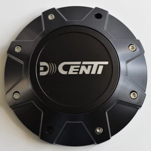 DCenti Wheel Center Cap for DW990 (Part# CBDW990-1P) Black Matte Finish - Picture 1 of 2