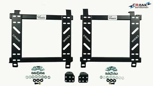 2x Crank Motorsport Nissan GU Patrol Seat adapter rail suit BRIDE RECARO SPARCO - Picture 1 of 12
