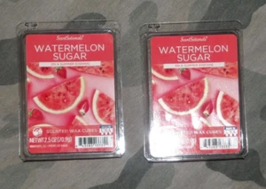 ScentSationals Two Packs Of 6 Each Watermelon Sugar Wax Cubes - Picture 1 of 1