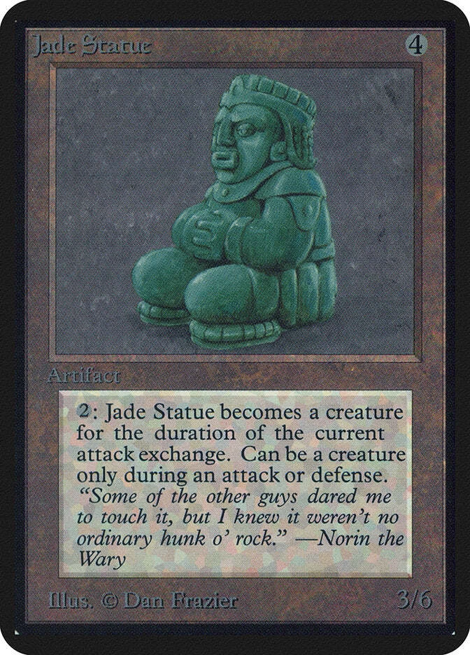 Jade Statue [Limited Edition Alpha] Magic MTG - Image 1 of 1