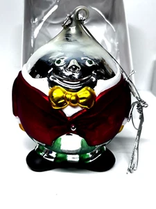 Vintage Dept 56 Mercury Glass Humpty Dumpty Christmas Ornament - Picture 1 of 12
