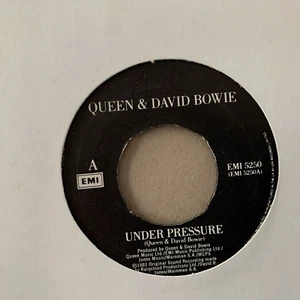 QUEEN & DAVID BOWIE - Under Pressure - 7" Vinyl Single - Picture 1 of 4