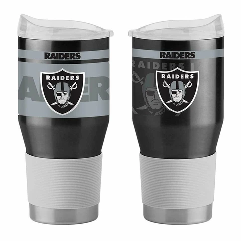 Las Vegas Raiders 24 oz Ultra Travel Tumbler - Free Ship - Hot or Cold Cover