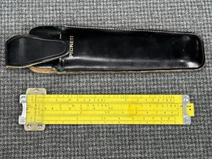 B15 Pickett N200-ES 6" Slide Rule with leather case - Picture 1 of 6