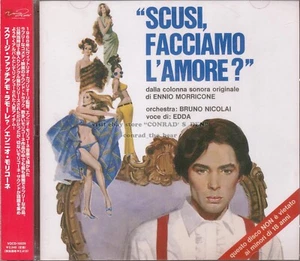 Ennio Morricone "SCUSI, FACCIAMO L'AMORE?" soundtrack Japan CD out of print - Picture 1 of 3