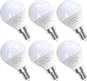 GOSCHE 6 Pack Bright Ceiling Fan Light Bulbs, 6 Count (Pack of 1), Daylight  - Picture 1 of 7