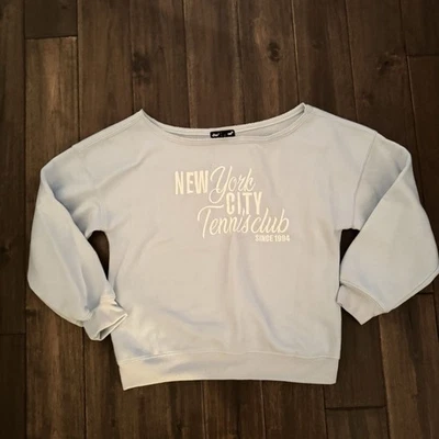 Charlotte Russe New York City Tennis Club Bebé Azul Ropa Activa Sudadera Jr. M Foto 1 de 4