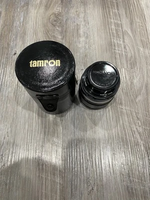 Vintage Auto Tamron 1:2.8 28mm Lens For Minolta SRT Adapt A Matic with case - Image 1 of 4