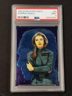 1996 Finest Star Wars #26 Admiral Daala PSA 9 - Image 1 of 2