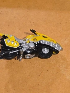 Power Rangers Dino Thunder Yellow Raptor Cycle 2003 Bandai veicolo moto - Foto 1 di 7