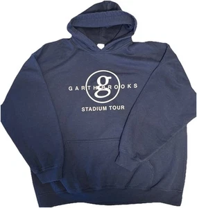 GARTH BROOKS Stadium Tour Pullover HOODIE Mens 2XL Concert Merch Shirt 2X XXL - Picture 1 of 9