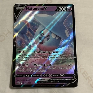 Hatterene V SWSH055 SWSH: Sword & Shield Promo Cards Holo - Picture 1 of 6