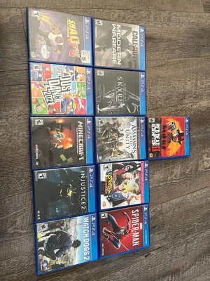 LOT OF 11 PS4 GAMES PLAYSTATION 4 / All games work - Image 1 of 4