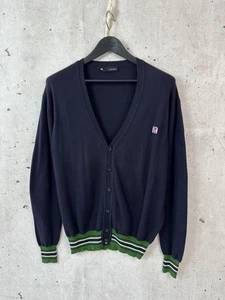 Vintage Dsquared2 Made in Italy Cotton Purple Stripped Cardigan Size L - Picture 1 of 8