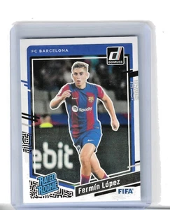 2023-24 Panini Donruss Rated Rookie #183 FERMIN LOPEZ FC Barcelona RC - Picture 1 of 1