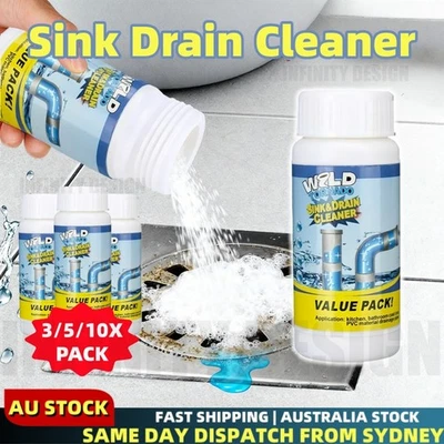 Wild Tornado Powerful Sink Drain Cleaner High Efficiency Clogging Clean Remover - image 1 of 4