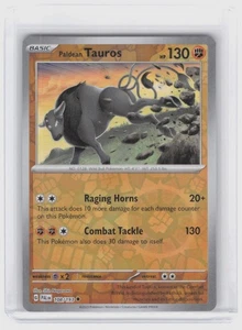 SV02: Paldea Evolved #108/193 Paldean Tauros Reverse Holo - Picture 1 of 2