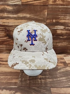 New Era New York Mets Digital Camo Größe 7 1/4 Gebraucht Selten Retro OG Vintage - Bild 1 von 13