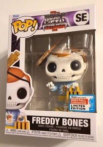 Funko Pop SE Heavy Metal Halloween Freddy Bones, 2023 Fall Convention Exclusive - Picture 1 of 6