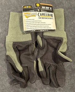 New CamelBak Max Grip NT Flame Resistant Gloves Sage Green Military Size Large! - Picture 1 of 5