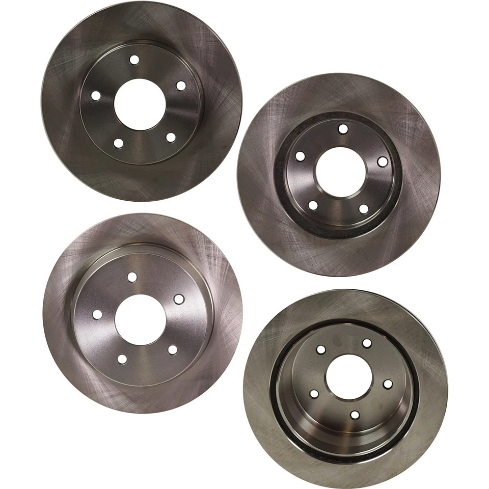 Front & Rear Brake Disc Rotors for Chevy Olds S10 Pickup Chevrolet Blazer Jimmy - Изображение 1 из 4