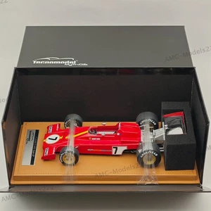 1/18 Tecnomodel Ferrari F1 312 B3-73 #7 SPAIN GP 1973 JACKY ICKX Red Resin Model - Picture 1 of 12