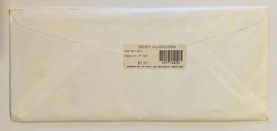 Disney First Day Of Issue 2008 Art Of Disney Imagination Set of 4 - SEALED - Image 1 of 3