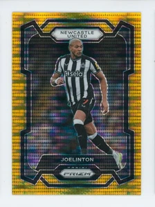 2023-24 Joelinton Panini Prizm Gold Pulsar Newcastle United Soccer Card 6/10 - Picture 1 of 3