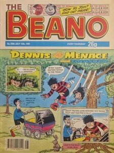 Beano Comic - #2556 - July 13th 1991 - Buy 3 or more & Get 15% Discount - Picture 1 of 1