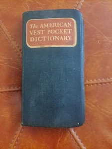 Vintage The American Vest Pocket Dictionary Random House 1951 Pre-owned  - Picture 1 of 9