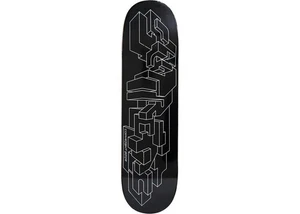 Supreme - Delta Logo Skateboard Deck Black "FW19" - Picture 1 of 1