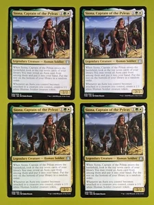 Siona, Captain of the Pyleas x4 Theros: Beyond Death 4x Magic the Gathering MTG - Picture 1 of 1