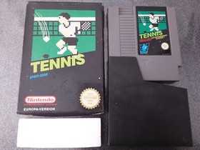 tennis nintendo nes europa version en boite sans notice PAL NOE 🇩🇪