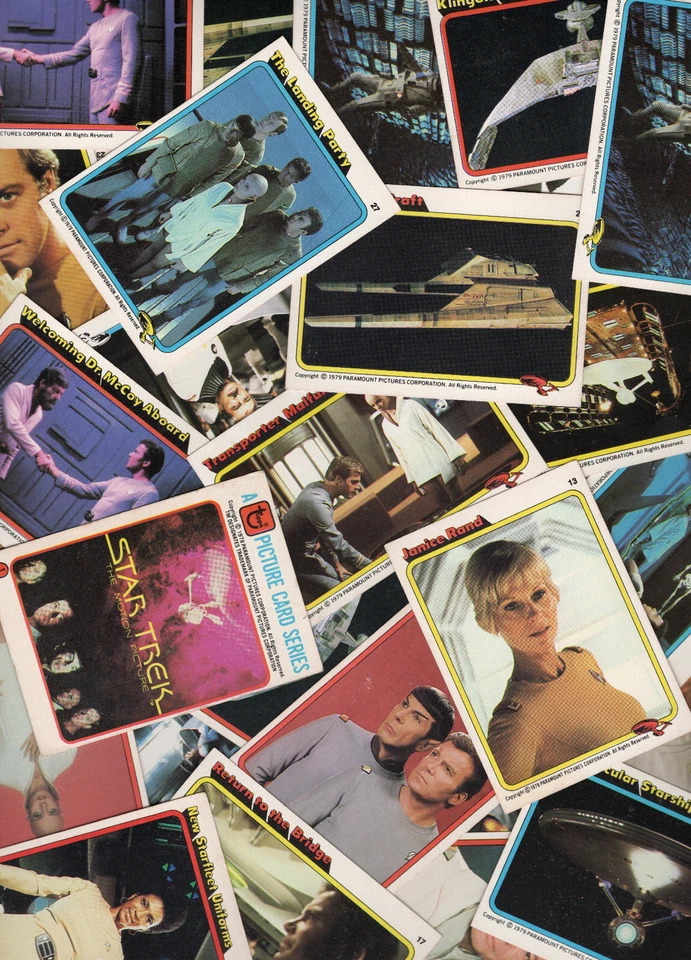 1979 RAINBO BREAD [STAR TREK - THE MOTION PICTURE] CARD LOT TO COMPLETE YOUR SET - Image 1 of 1