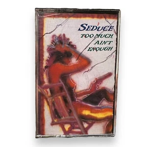 SEDUCE Too Much Ain't Enough US Cassette IRS Metal 42152 DETROIT Metal 1988 - Picture 1 of 3