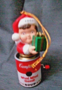 Christmas Ornament Campbells Soup kids, Cute and small - Picture 1 of 1